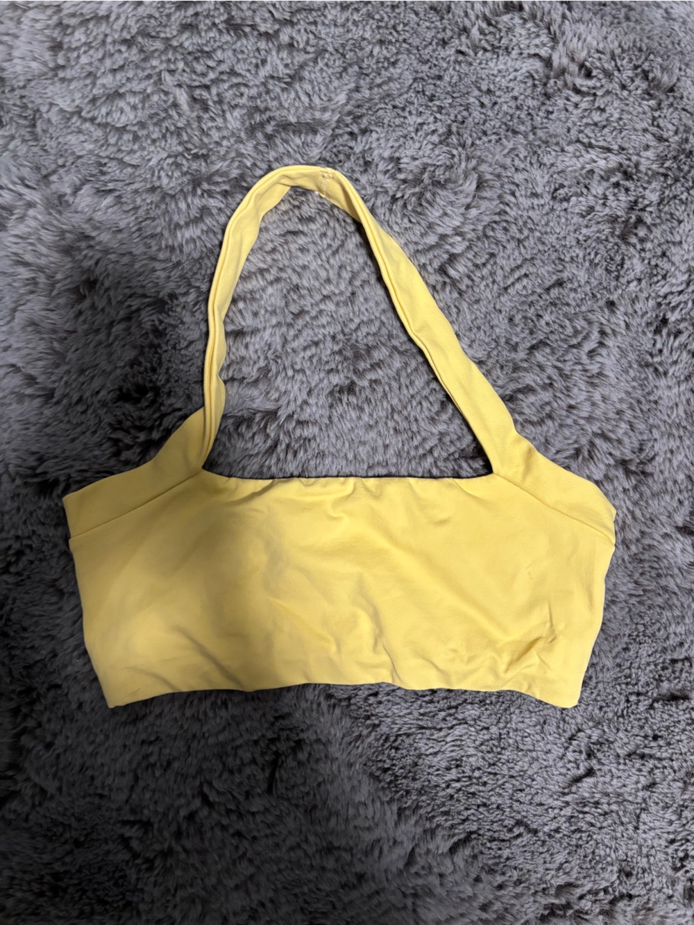 Yellow Bandeau free people Top